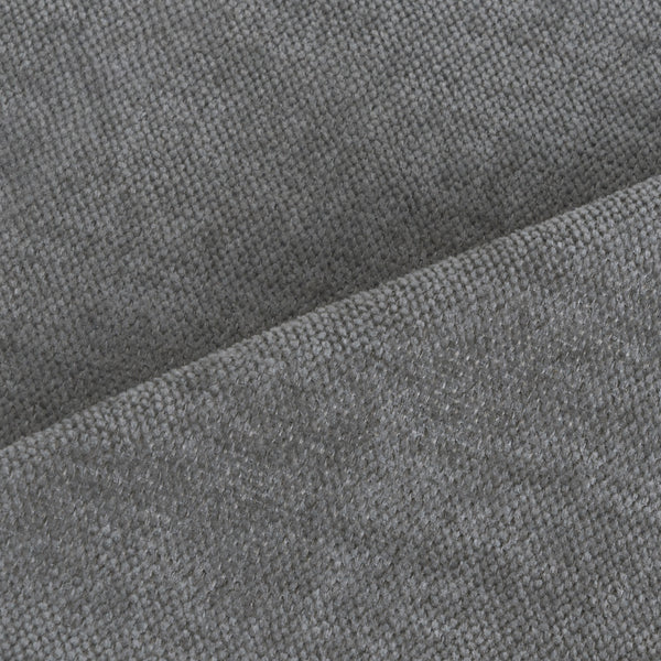 Chenille XE-12 – Gray cushion fabric swatch | USCUSHION