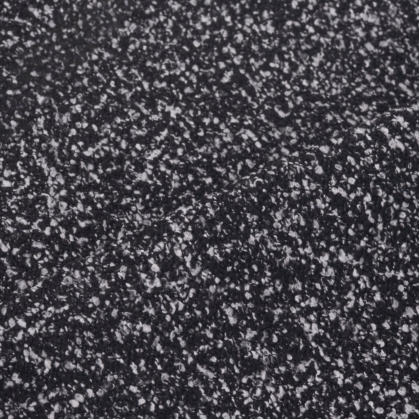 Cotton Linen LM-03 – Dark Gray cushion fabric swatch | USCUSHION