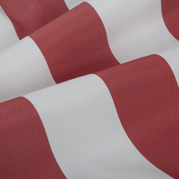Stripe TX-09 – Burgundy Stripe cushion fabric swatch | USCUSHION