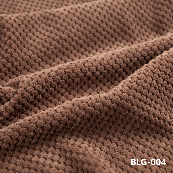 Boucle BL-02 – Brown cushion fabric swatch | USCUSHION