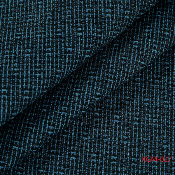 Bouclé Wool XG-05 – Dark Teal cushion fabric swatch | USCUSHION
