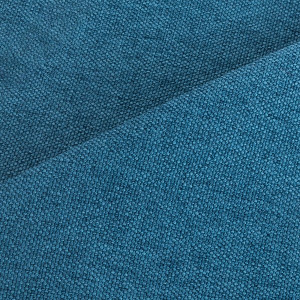 Linen YM-07 – Teal cushion fabric swatch | USCUSHION
