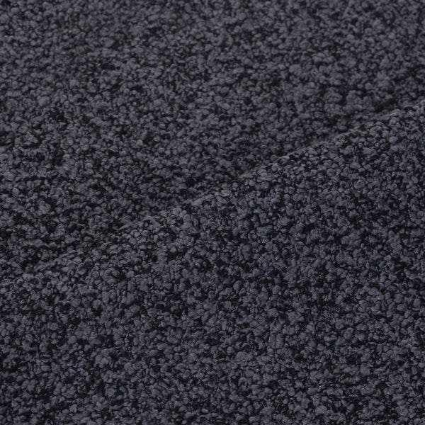 Cotton Linen LM-04 – Charcoal cushion fabric swatch | USCUSHION