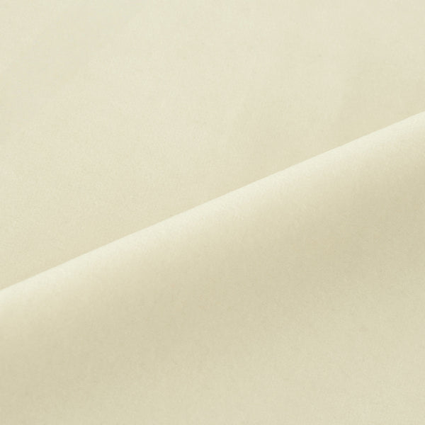 Velvet VT-04 – Ivory cushion fabric swatch | USCUSHION