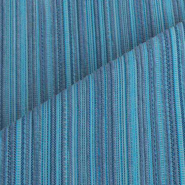 Stripe Fabric DC-01 – Teal Stripe cushion fabric swatch | USCUSHION
