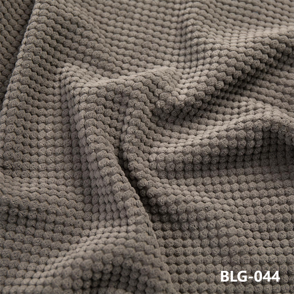 Boucle BL-04 – Dark Gray cushion fabric swatch | USCUSHION