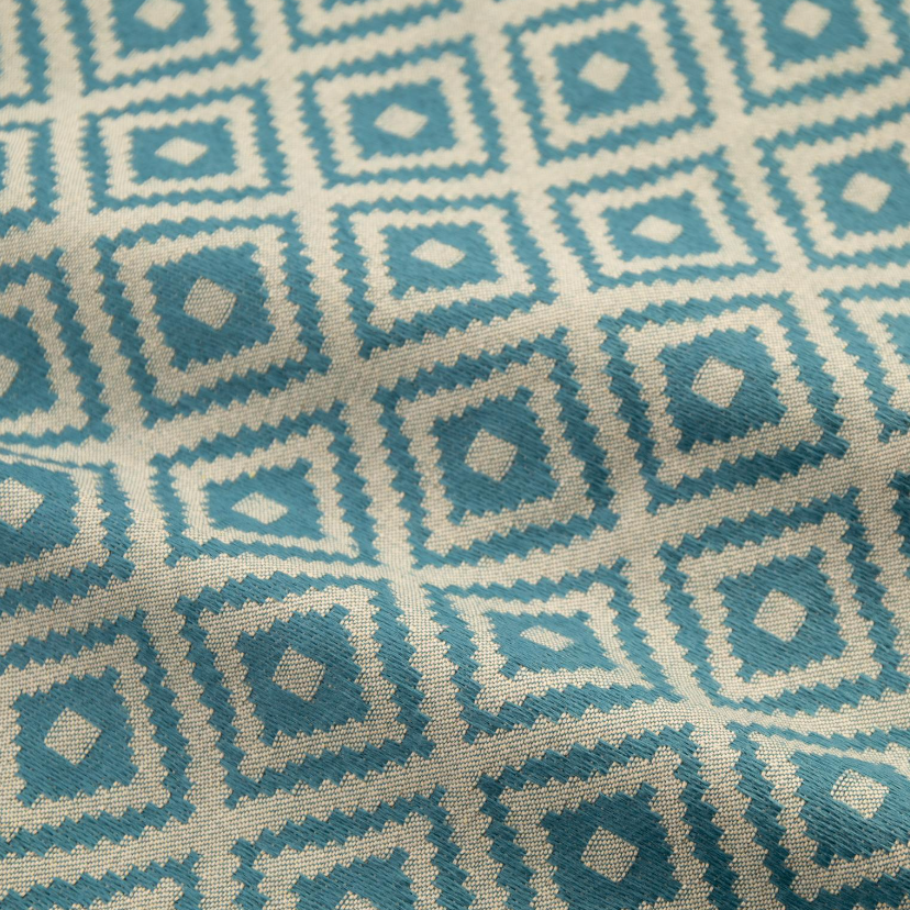 Geometric Fabric JH-06 – Teal