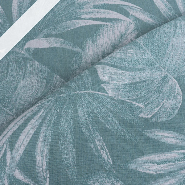 Jacquard TH-03 – Multi Teal cushion fabric swatch | USCUSHION