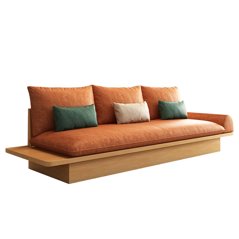 Custom japandi Platform Sofa Cushions
