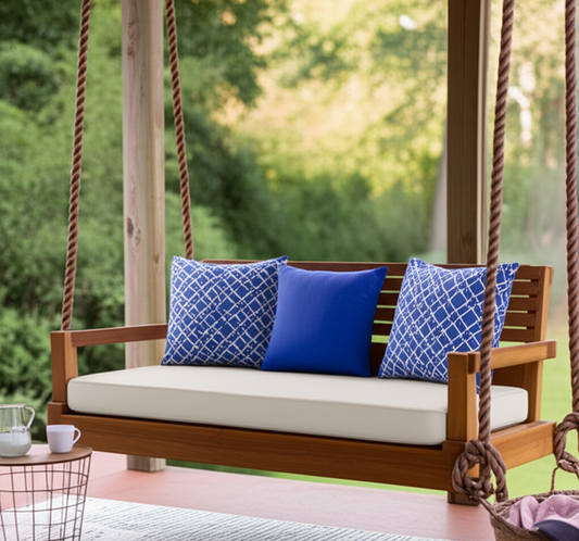 Custom Porch Swing Cushions