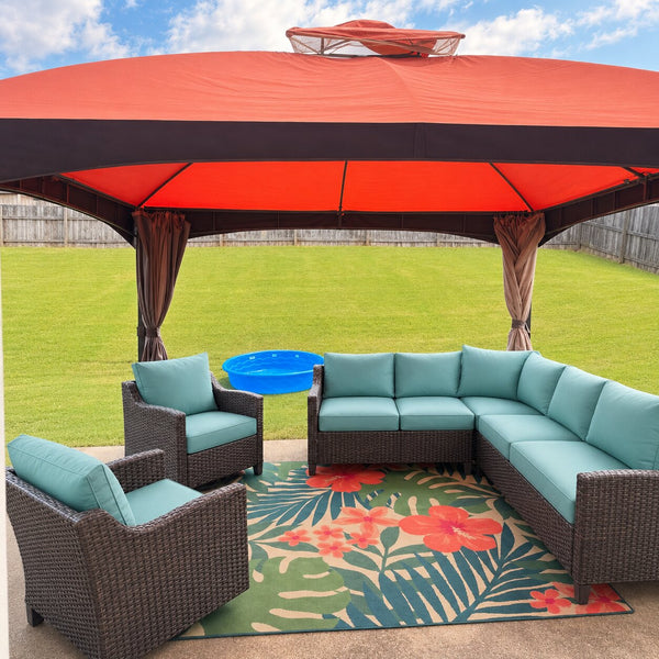 Sectional Couch Cushions — Deep Seat Replacement, Custom Size