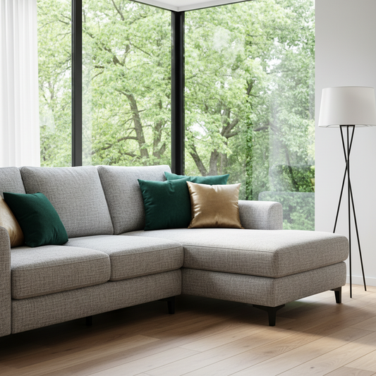 Custom T-Shape Cushions in vibrant colors, highlighting their ergonomic shape and soft texture.