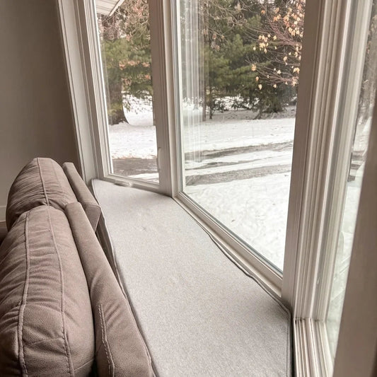 Custom Bay Window Trapezoid Cushion Indoor Outdoor