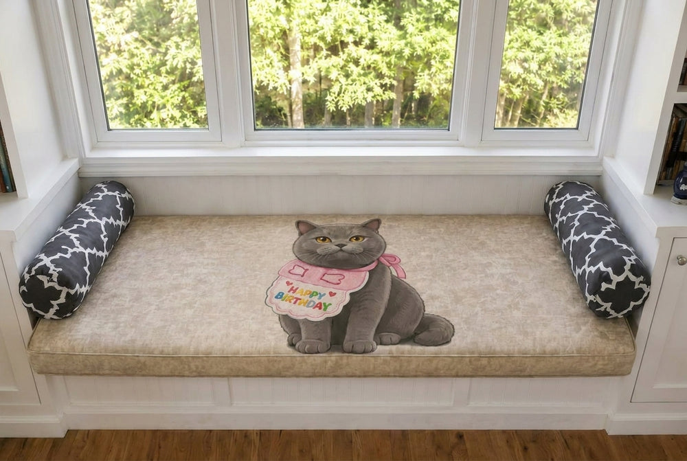 Custom printed cushion example