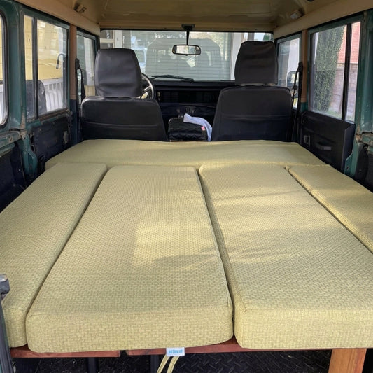 Van Life Cushions: How Ken Built a Sofa That Folds Into a Bed