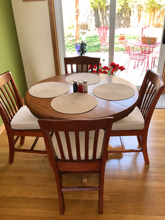 Custom Dining Chair Cushions: How to Replace Them Without Buying New Chairs