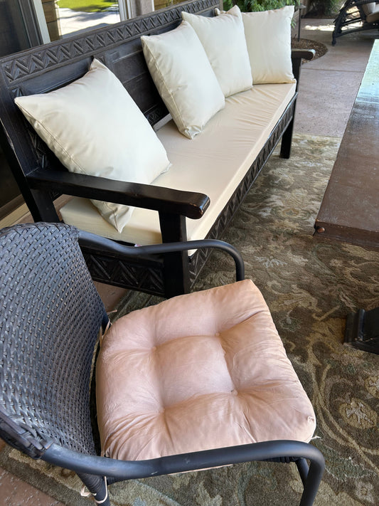 The Outdoor Bench Cushion That Survived Four Seasons