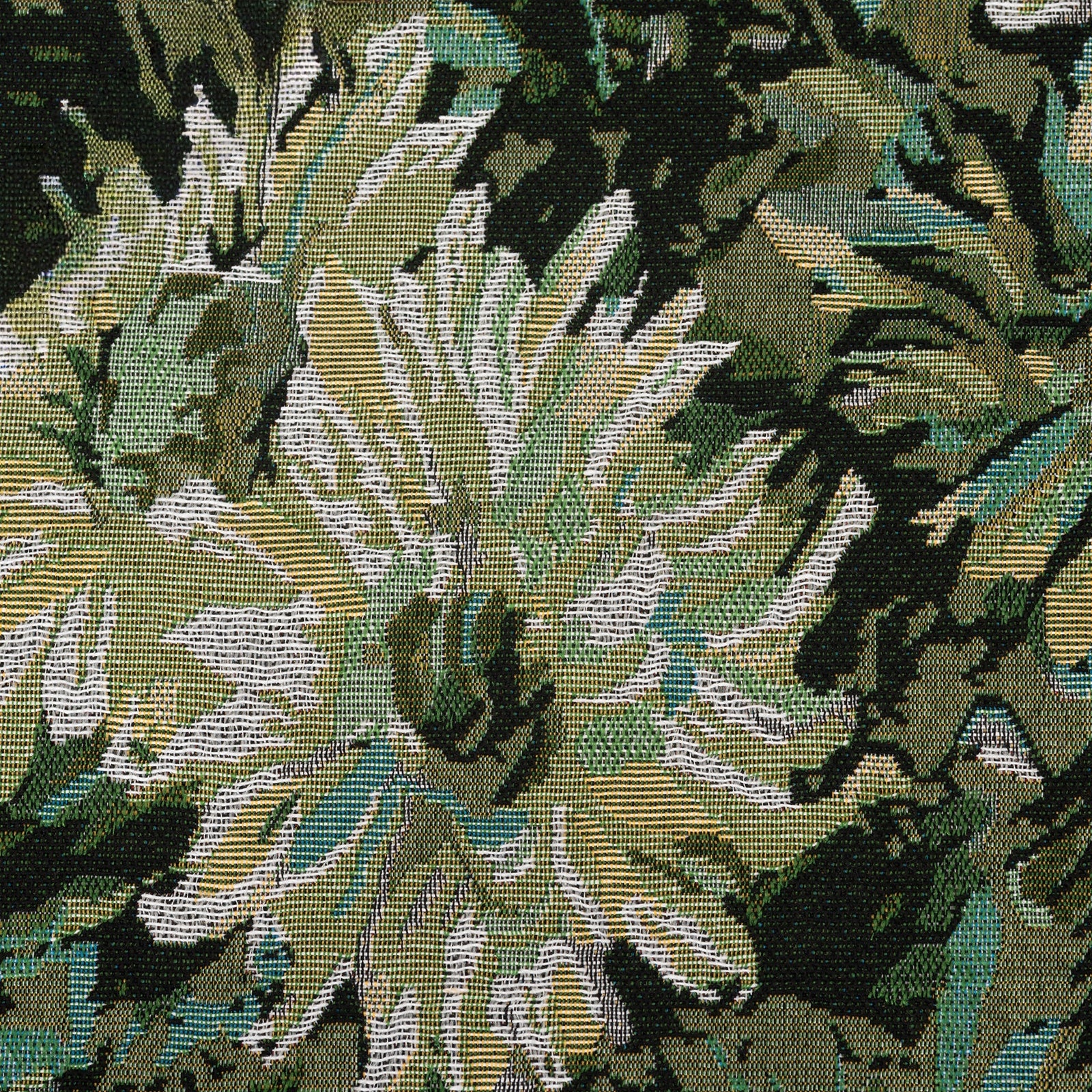 Printed Fabric MN-01 – Multi Green cushion fabric swatch | USCUSHION