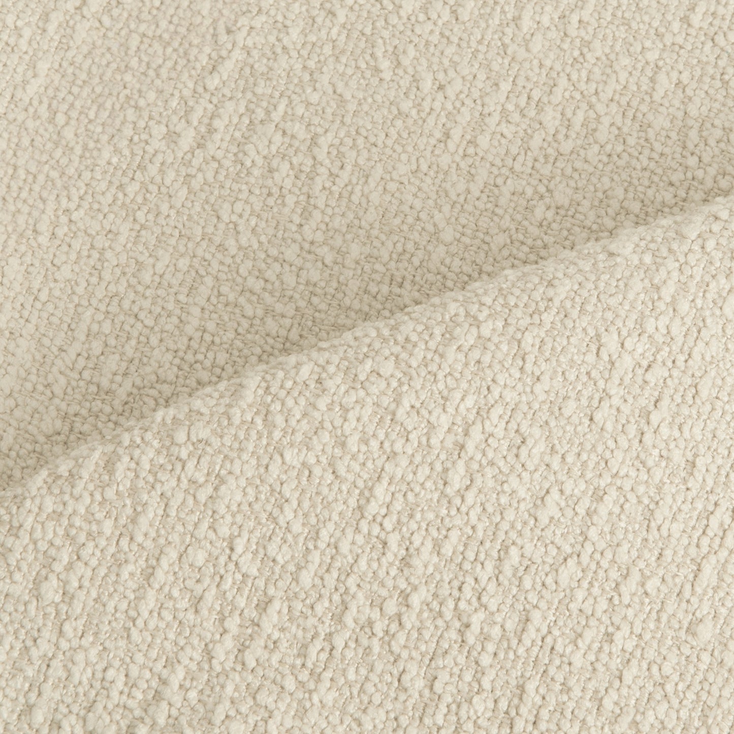 Teddy Linen TM-02 – Cream cushion fabric swatch | USCUSHION