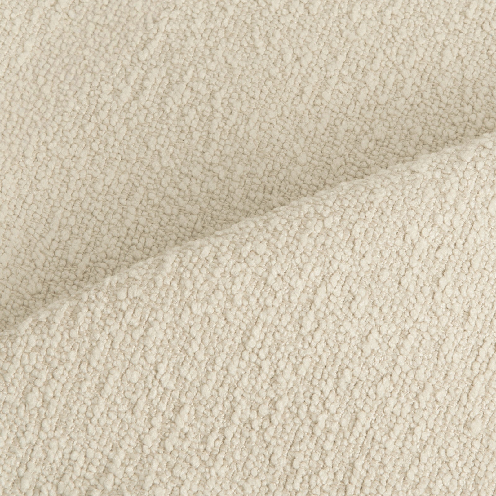Teddy Linen TM-02 – Cream cushion fabric swatch | USCUSHION