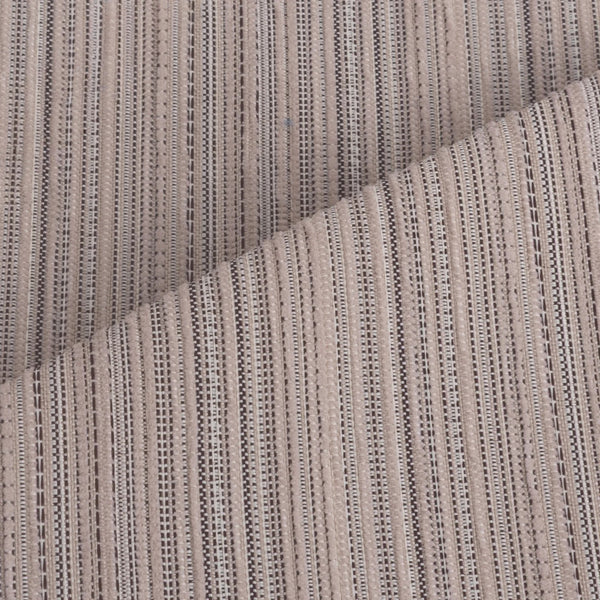 Stripe Fabric DC-05 – Taupe Stripe cushion fabric swatch | USCUSHION
