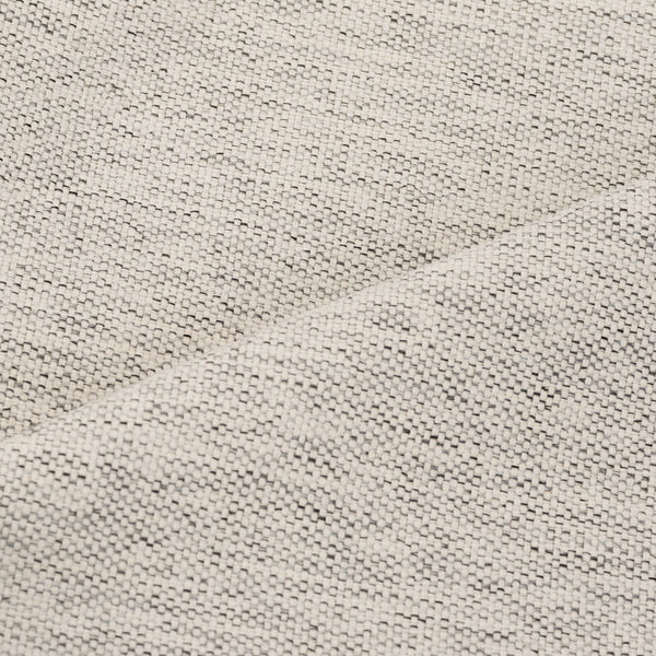 Linen MB-01 – White cushion fabric swatch | USCUSHION
