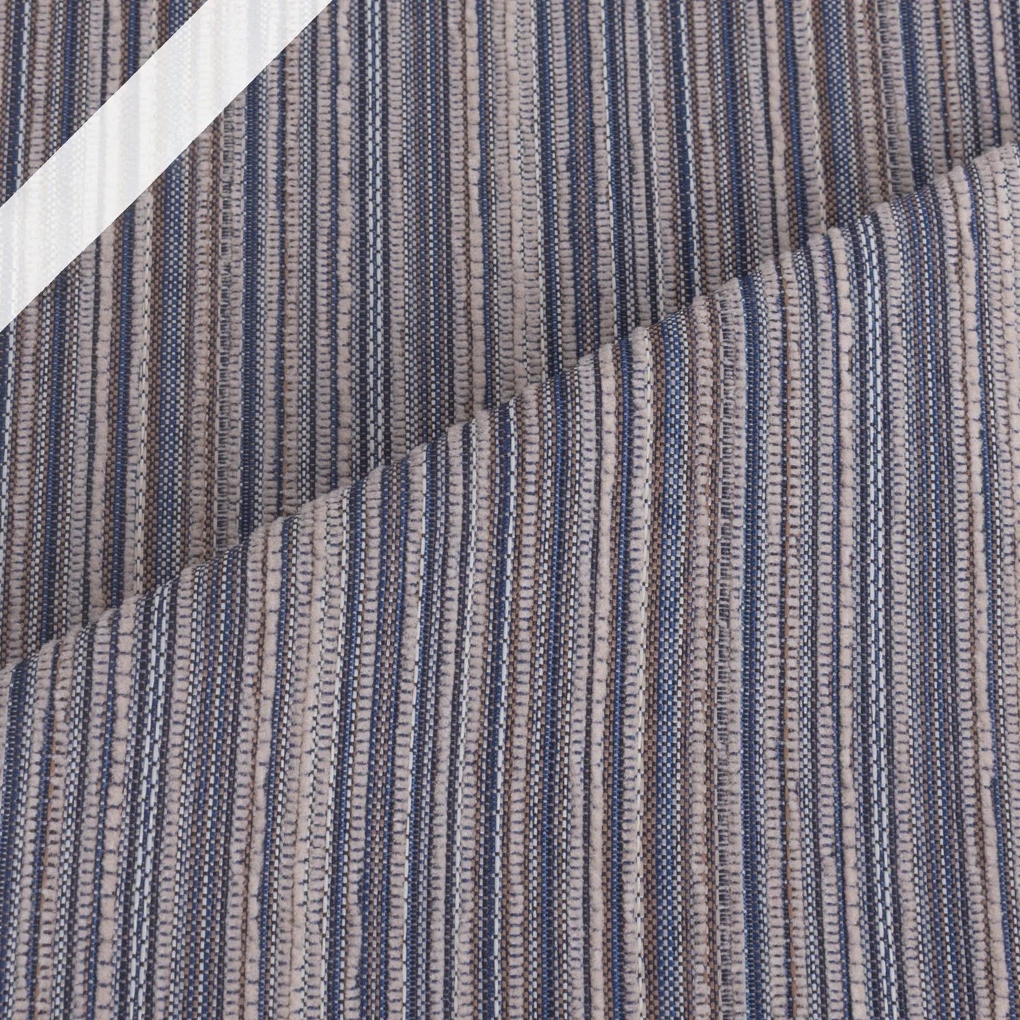 Stripe Fabric DC-03 – Gray Stripe cushion fabric swatch | USCUSHION