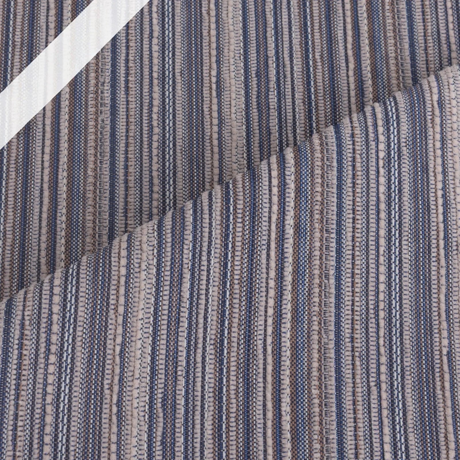 Stripe Fabric DC-03 – Gray Stripe cushion fabric swatch | USCUSHION
