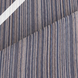 Stripe Fabric DC-03 – Gray Stripe cushion fabric swatch | USCUSHION