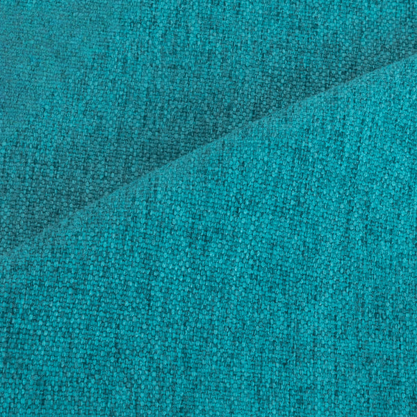 Linen YM-15 – Teal cushion fabric swatch | USCUSHION