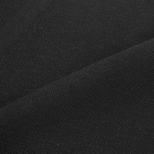 Linen MB-04 – Black cushion fabric swatch | USCUSHION