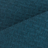 Cross Floral SZ-03 – Teal cushion fabric swatch | USCUSHION