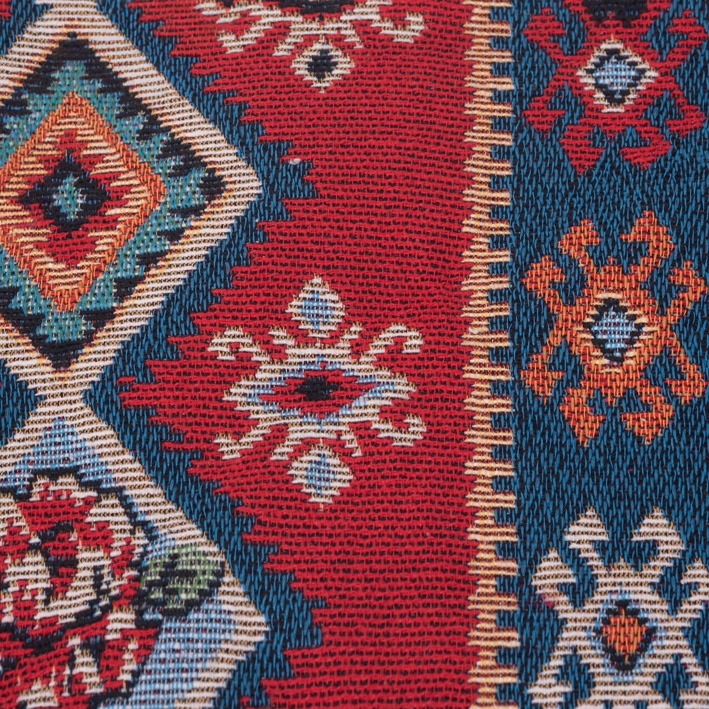 Floral Fabric FF-01 – Multi Red