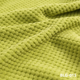 Boucle BL-06 – Yellow Green cushion fabric swatch | USCUSHION