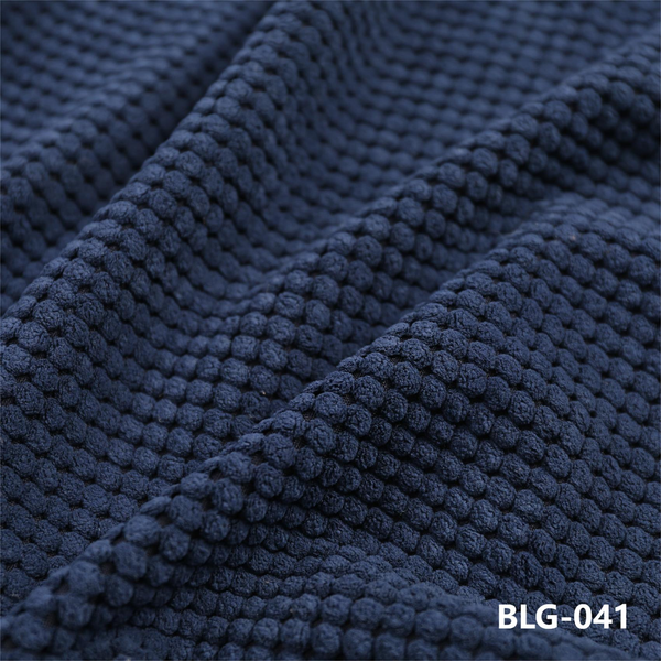 Boucle BL-03 – Dark Blue cushion fabric swatch | USCUSHION