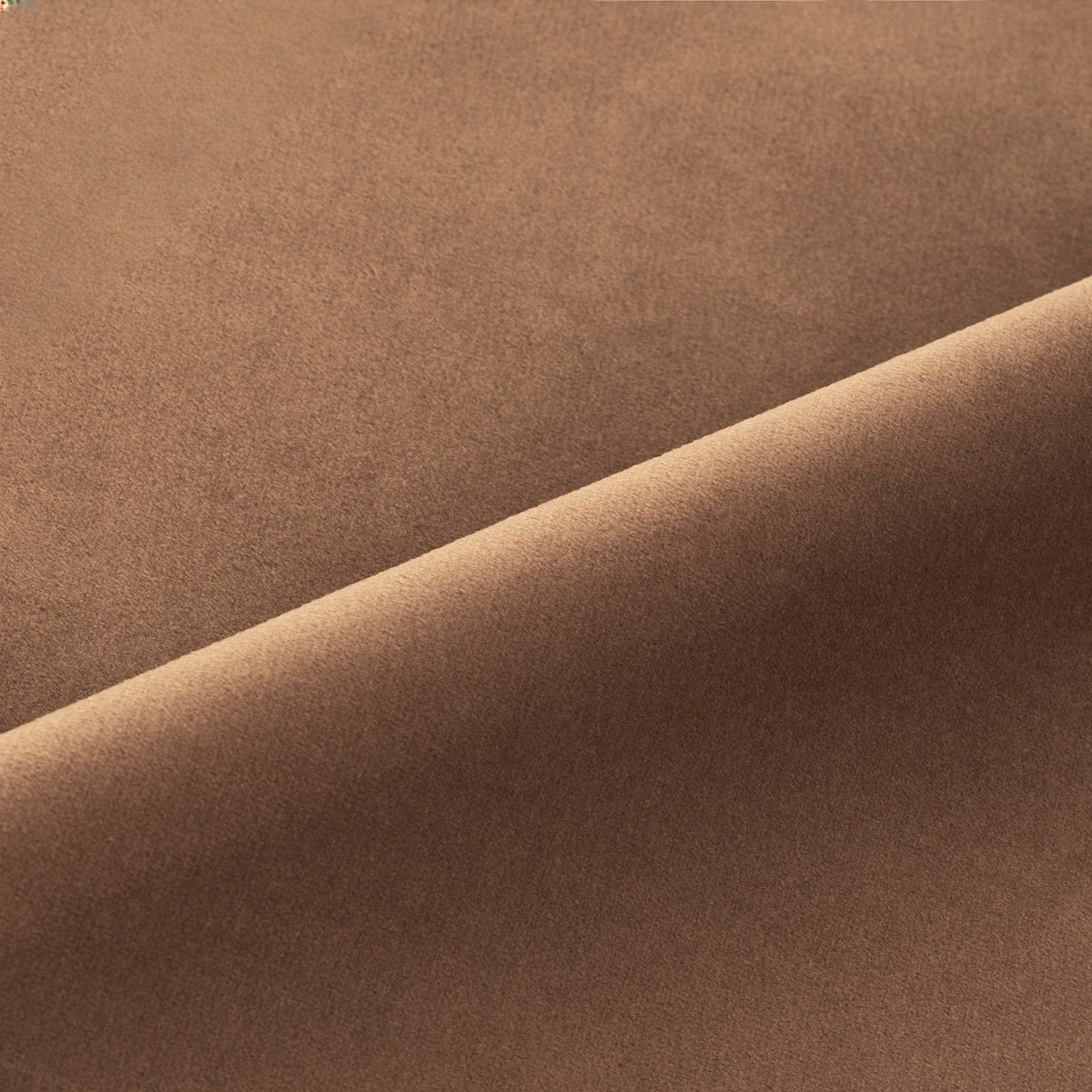 Velvet VT-07 – Camel cushion fabric swatch | USCUSHION