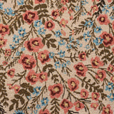 Printed Fabric MN-02 – Multi Red cushion fabric swatch | USCUSHION
