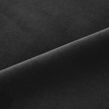 Velvet VT-02 – Black cushion fabric swatch | USCUSHION