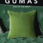 Forest green faux fur pillow with insert 45x45cm