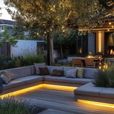 Concrete Bench Cushions — Custom Size & Fabric