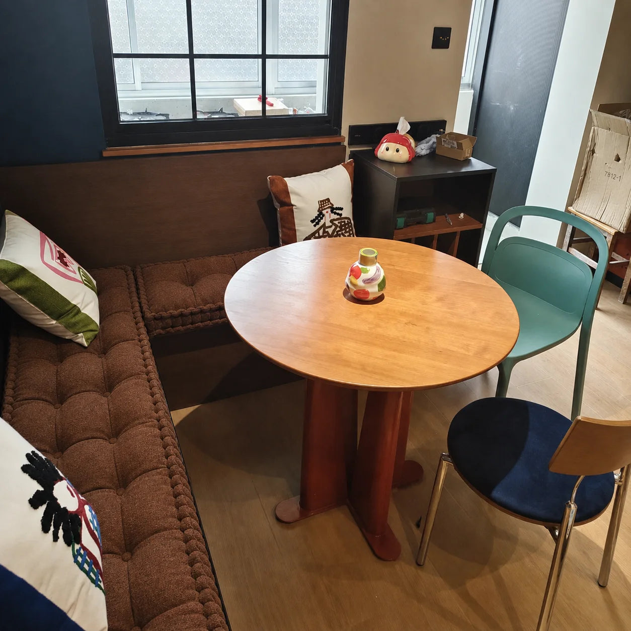 Breakfast nook back cushions
