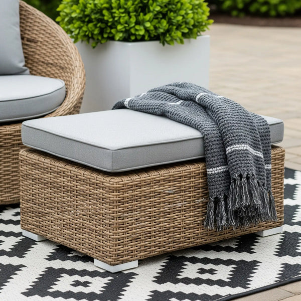 Custom Rectangular/Square Indoor Ottoman Cushions