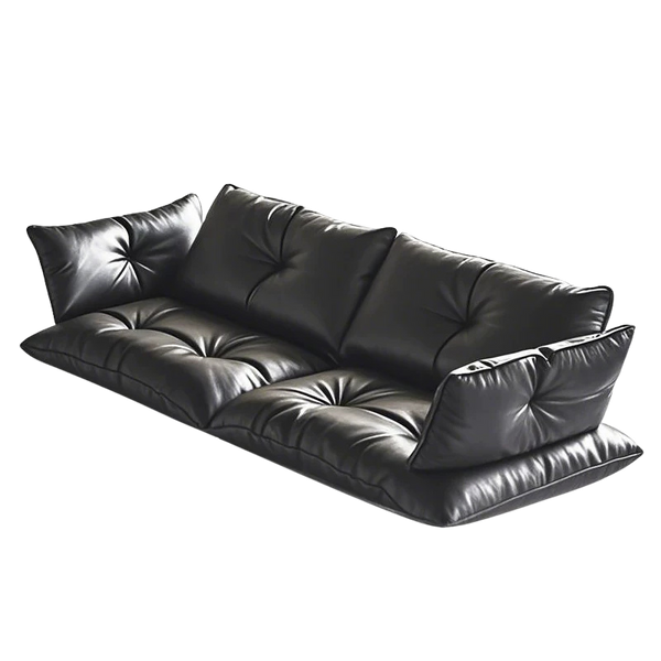 Custom Modular Leather Floor Sofa