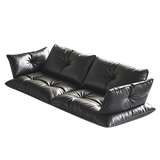 Custom Modular Leather Floor Sofa