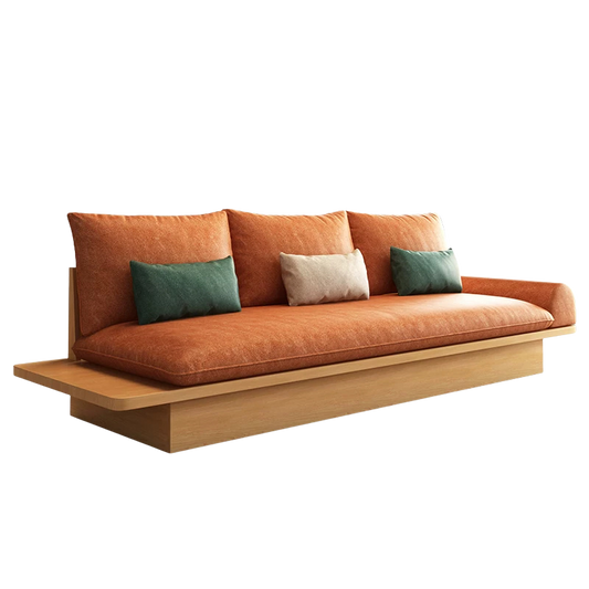 Custom japandi Platform Sofa Cushions