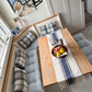 Custom L-Shape Cushion with Angled Corners — Any Size & Fabric