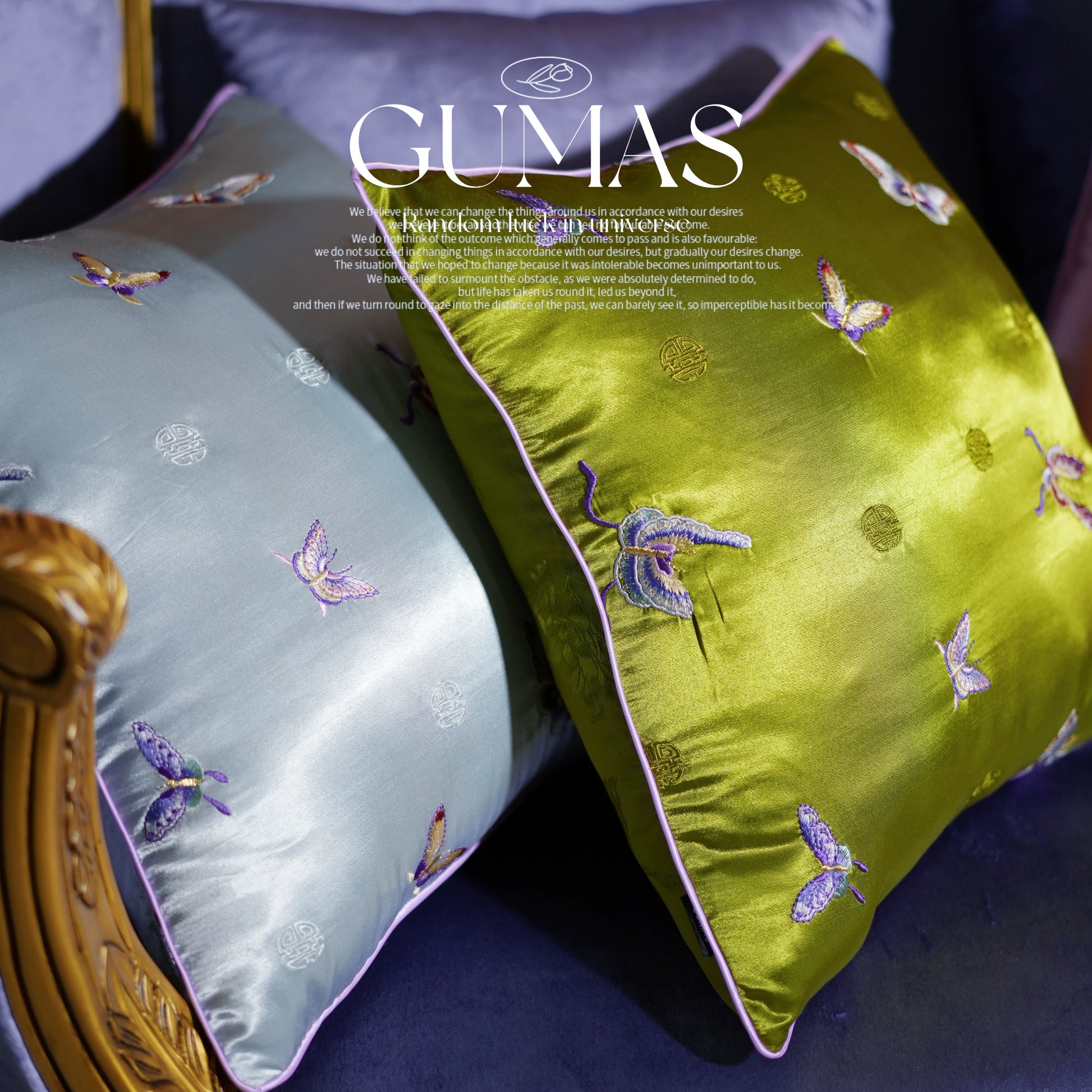 butterfly throw pillow green teal pink blue