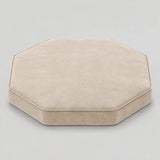 Custom Octagonal Ottoman Cushion — Replacement Seat Cushion, Any Size & Fabric