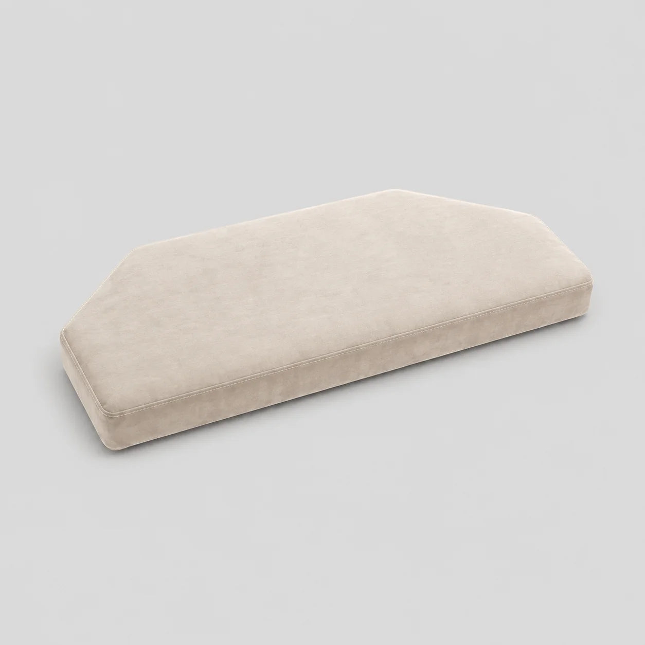 Custom Hexagon Bay Window Cushion — Made-to-Measure Window Seat Cushion