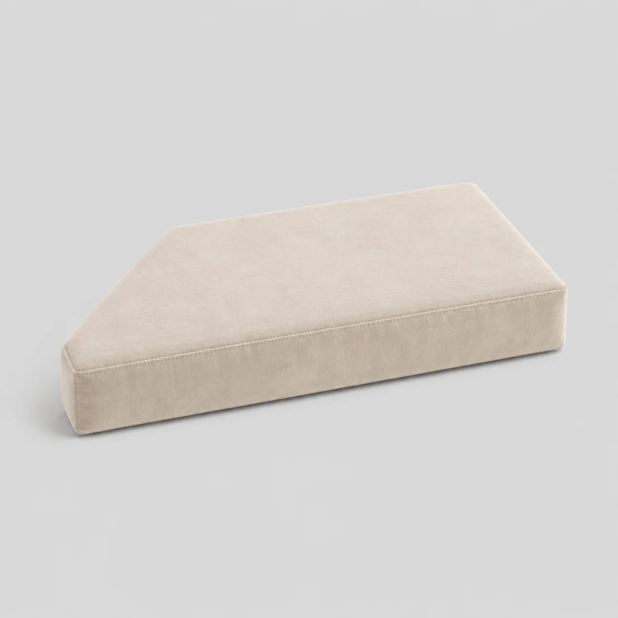 Custom Shape Cushion — Clipped Corner, Any Size & Fabric
